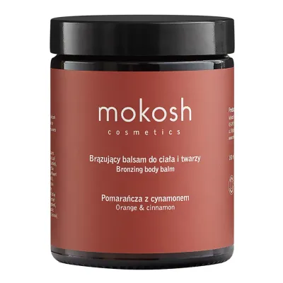 Апельсин с корицей Mokosh Bronzing body and face balm, 180 мл