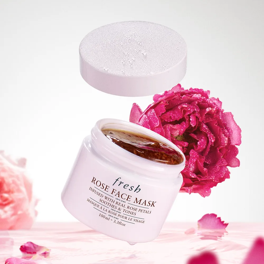 Увлажняющая розовая маска для лица fresh Rose Face Mask