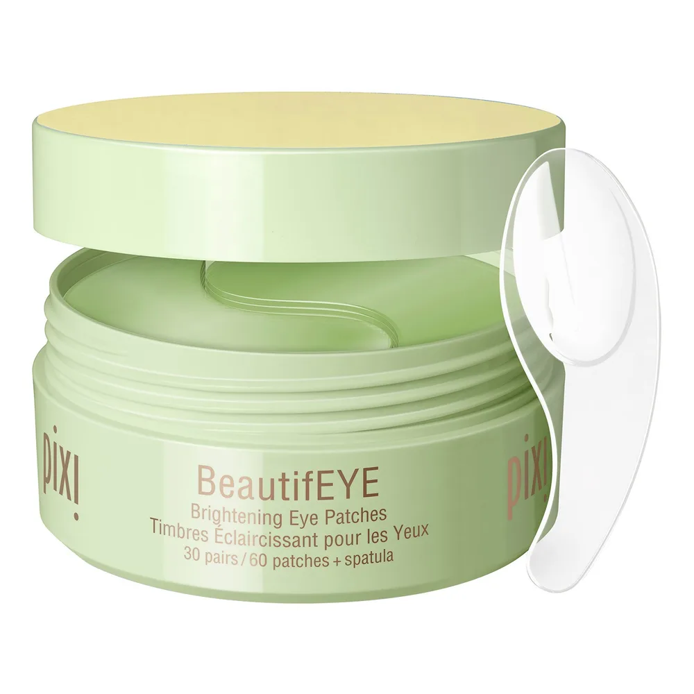 Светящиеся патчи для глаз Pixi BeautifEYE, Rozświetlające płatki pod oczy (30 пар + шпатель)