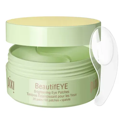 Светящиеся патчи для глаз Pixi BeautifEYE, Rozświetlające płatki pod oczy (30 пар + шпатель)