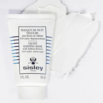 Sisley Velvet Sleeping Mask with Saffron Flowers ночная маска для лица питательная 60 мл