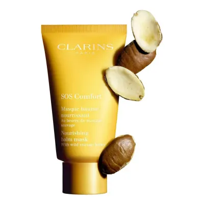 Clarins SOS Comfort кремовая питательная маска для лица 75 мл