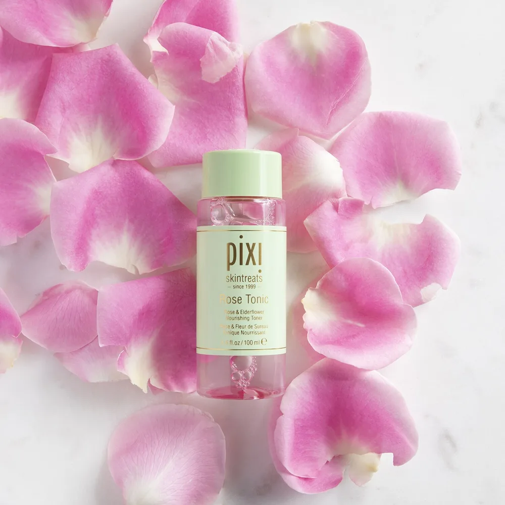 Pixi Rose Tonic тоник для лица увлажняющий с розовой водой 100 мл