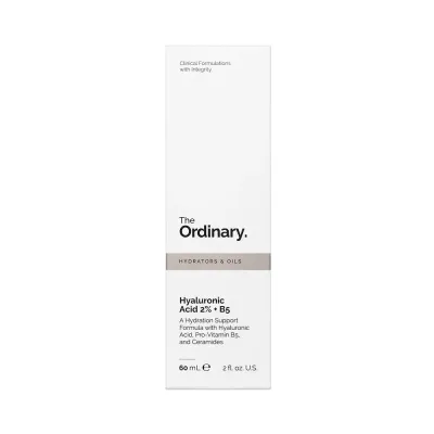 Сыворотка для лица: Увлажняющая сыворотка The Ordinary Kwas Hialuronowy 2% + B5