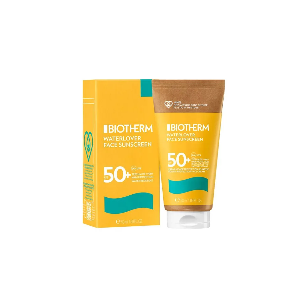 Крем с фильтром SPF50 Biotherm Waterlover Face Sunscreen, 50 мл