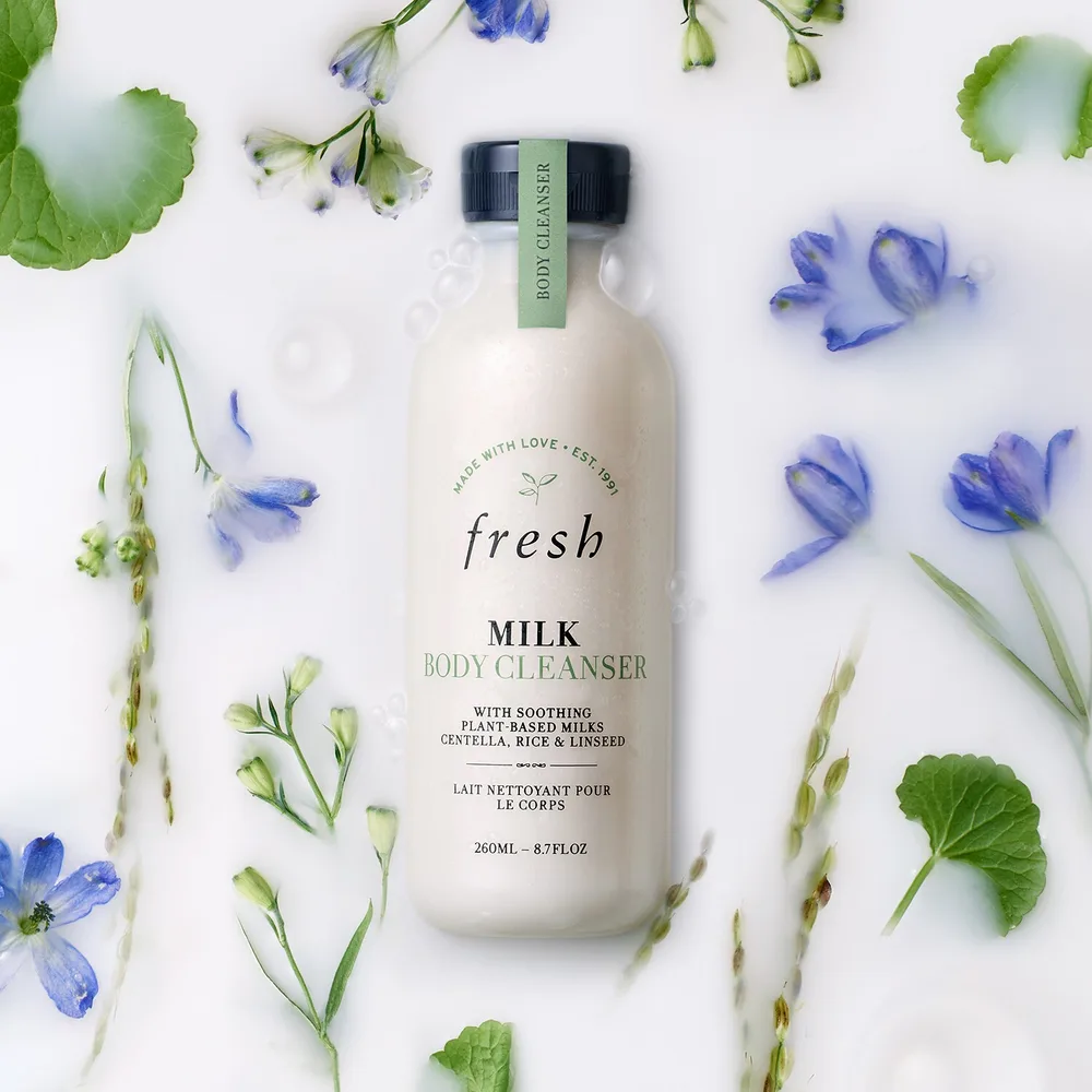 Увлажняющее молочко для тела с витамином Е fresh Milk Body Cleanser