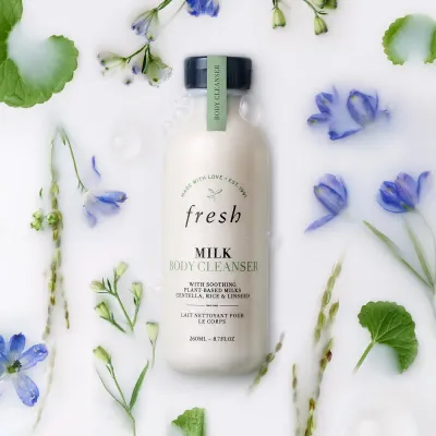 Увлажняющее молочко для тела с витамином Е fresh Milk Body Cleanser