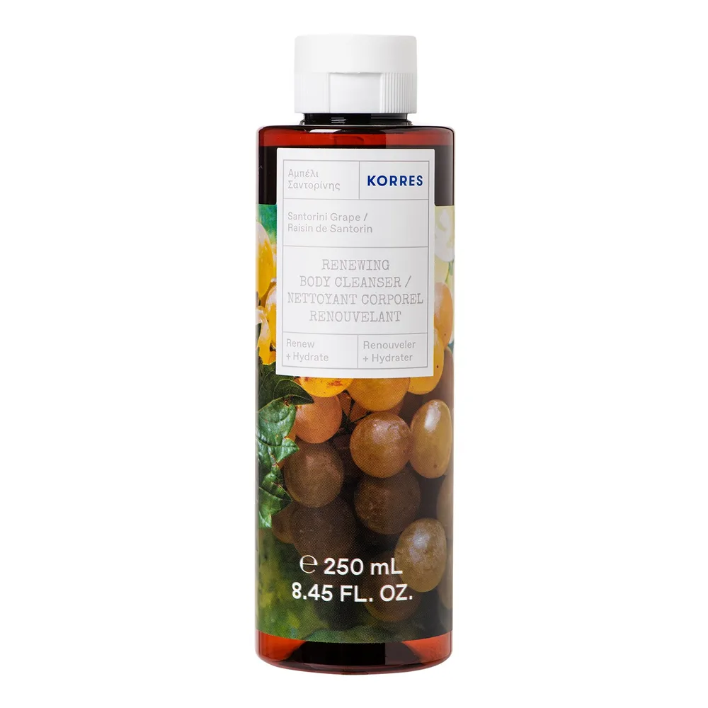 Korres Santorini Grape гель для душа с ароматом винограда 250 мл