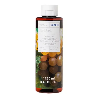 Korres Santorini Grape гель для душа с ароматом винограда 250 мл