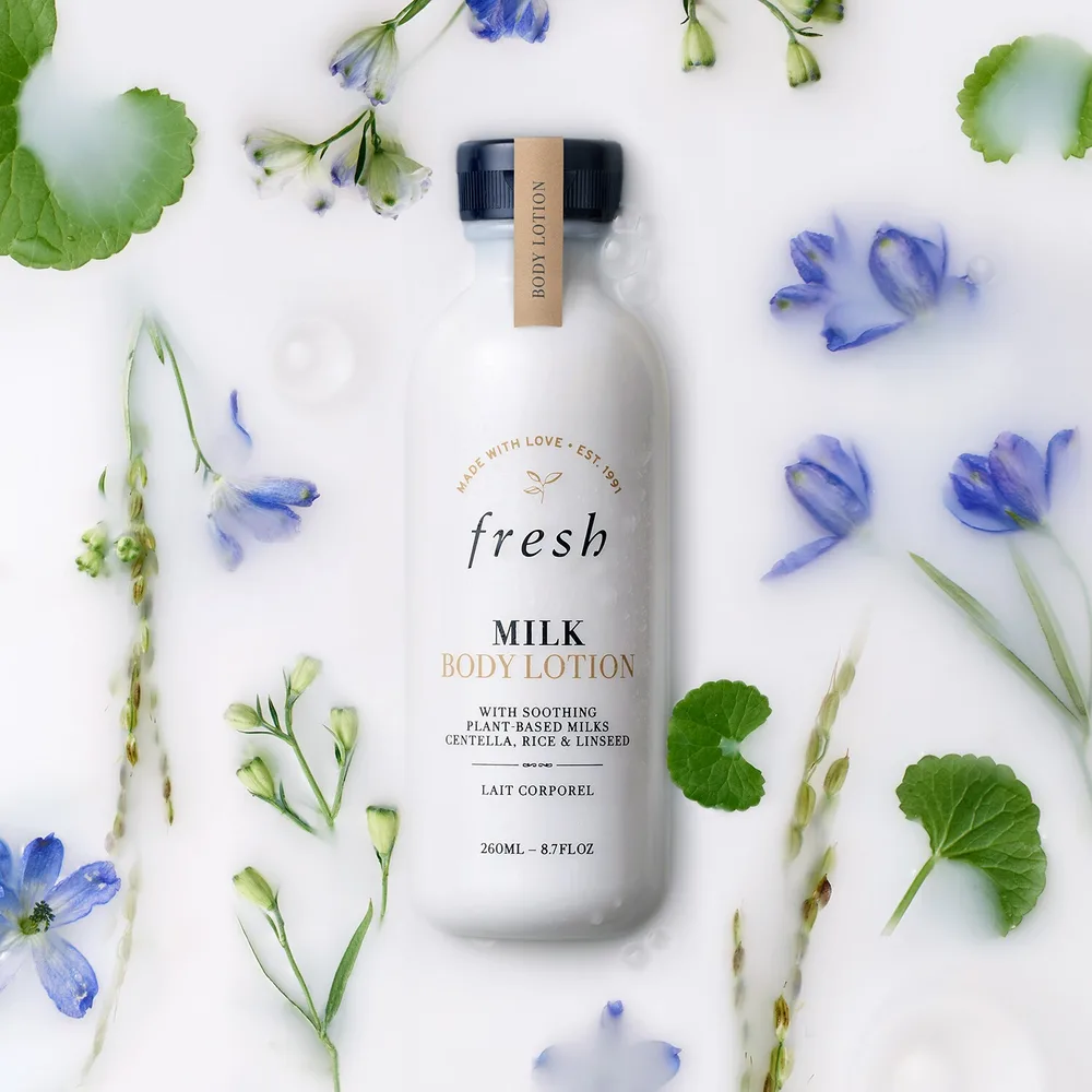 Увлажняющее молочко для тела с витамином Е fresh Milk Body Lotion