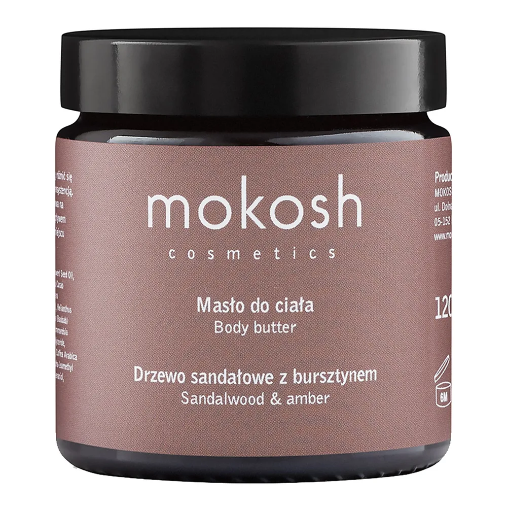 Масло для тела Mokosh Sandalwood tree with amber, 120 мл