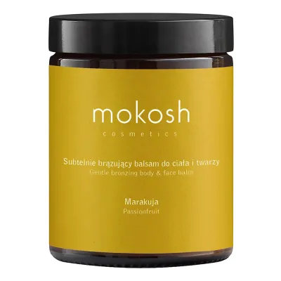 Нежный загаривающий бальзам для тела и лица Mokosh Passion fruit, 180 мл