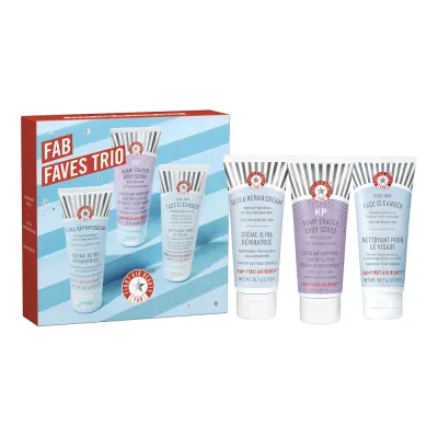 Набор косметики "Магия красоты" First Aid Beauty FAB Faves Trio, FAB Faves Trio Kit – набор 3 предметов