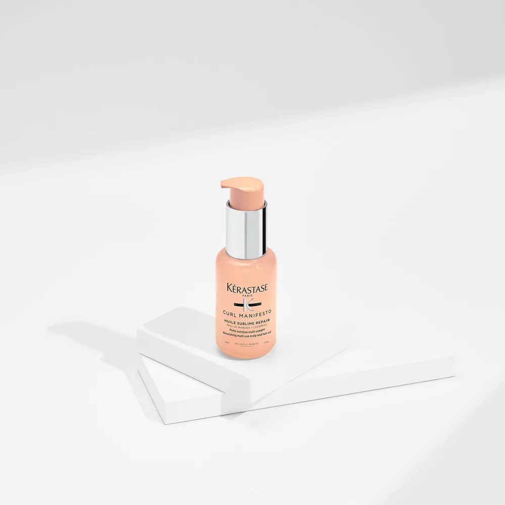 Набор косметики для волос "Шампунь и кондиционер" Kérastase CURL MANIFESTO Nourishing oil, 50 мл