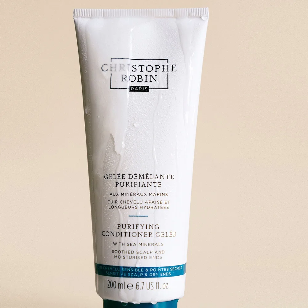 Кондиционер для волос "Шампунь-кондиционер 2 в 1" Christophe Robin Hair detangling gel with sea minerals., 250 мл