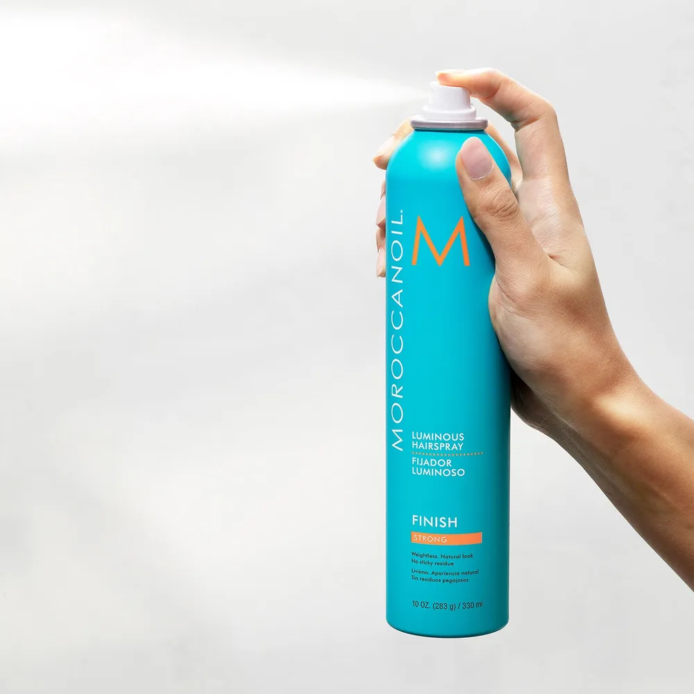 Moroccanoil Luminous Hairspray Strong лак для волос сильной фиксации 330 мл