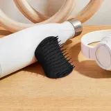 Набор косметики для волос "Шампунь и кондиционер" Tangle Teezer Scalp Exfoliator & Massager, Onyx чёрный — фото 2