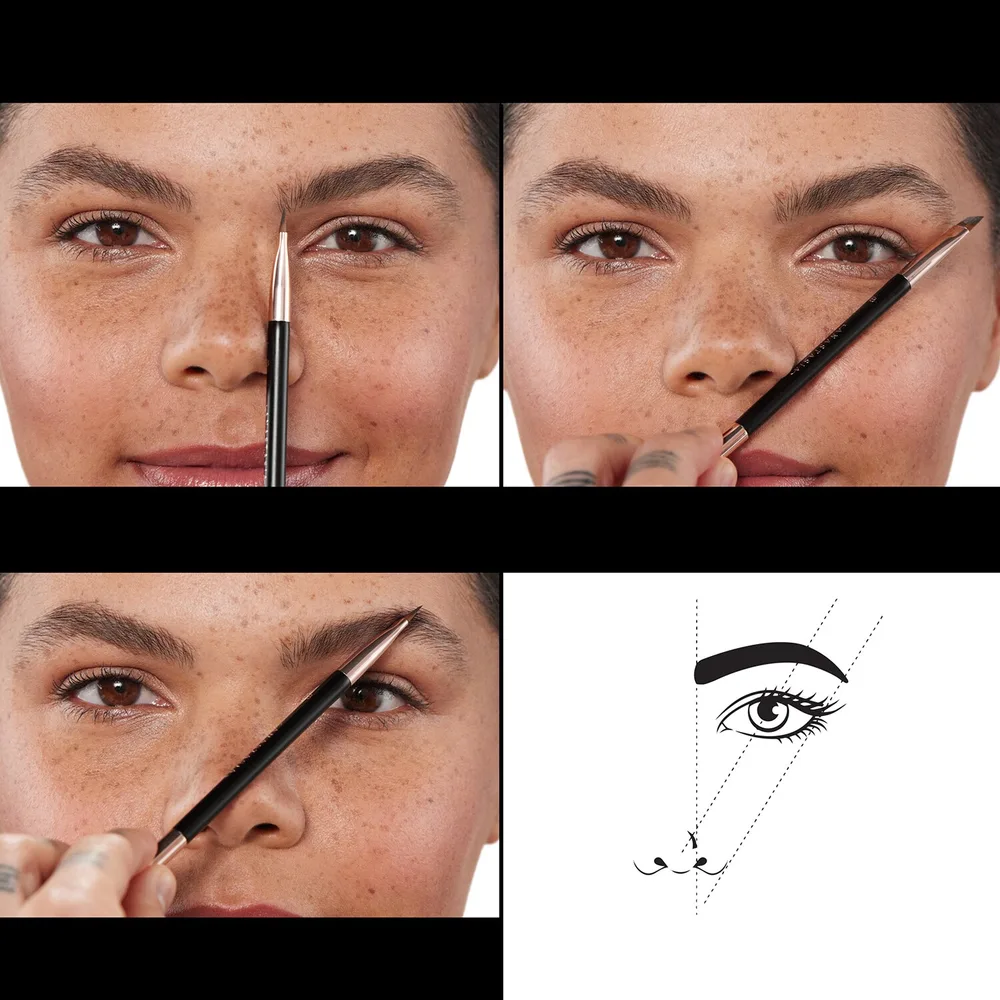 Anastasia Beverly Hills Deluxe Mini Brow Definer карандаш для бровей 0,1 г, оттенок Soft Brown