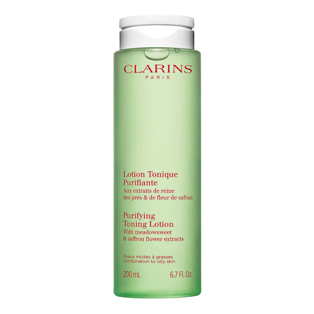 Clarins Toning Lotion очищающий тоник для комбинированной и жирной кожи