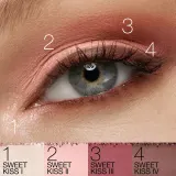 NARS Sweet Kiss Quad Eyeshadow палетка теней для век 4 оттенка, 4 x 1,1 г — фото 2