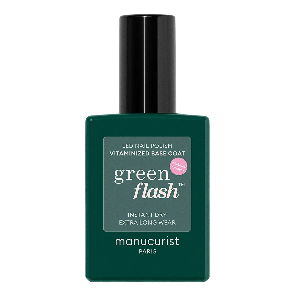 Manucurist Green Flash витаминная база под полупостоянный лак для ногтей, GREEN FLASH BASE GREEN FLASH