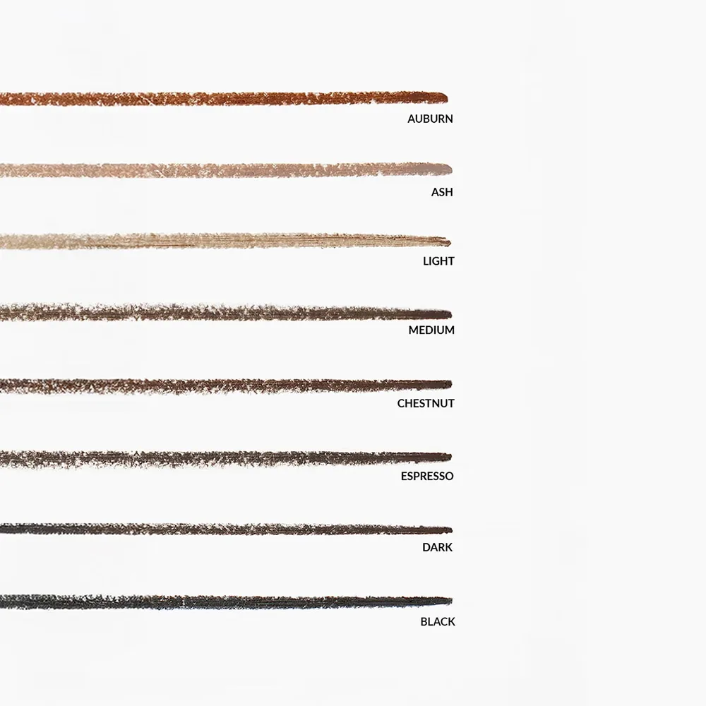 Refy Brow Pencil карандаш для бровей с тонким стержнем и щёточкой, 0,06 г, оттенок Espresso