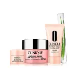 Clinique Hydrate + Glow Moisture Surge набор крем, ночная маска и крем для век 50 мл + 30 мл + 5 мл — фото 1