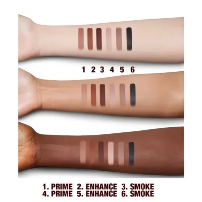 Charlotte Tilbury Easy Eye Palette мини-палетка матовых теней для век The Super Nudes 8,2 г