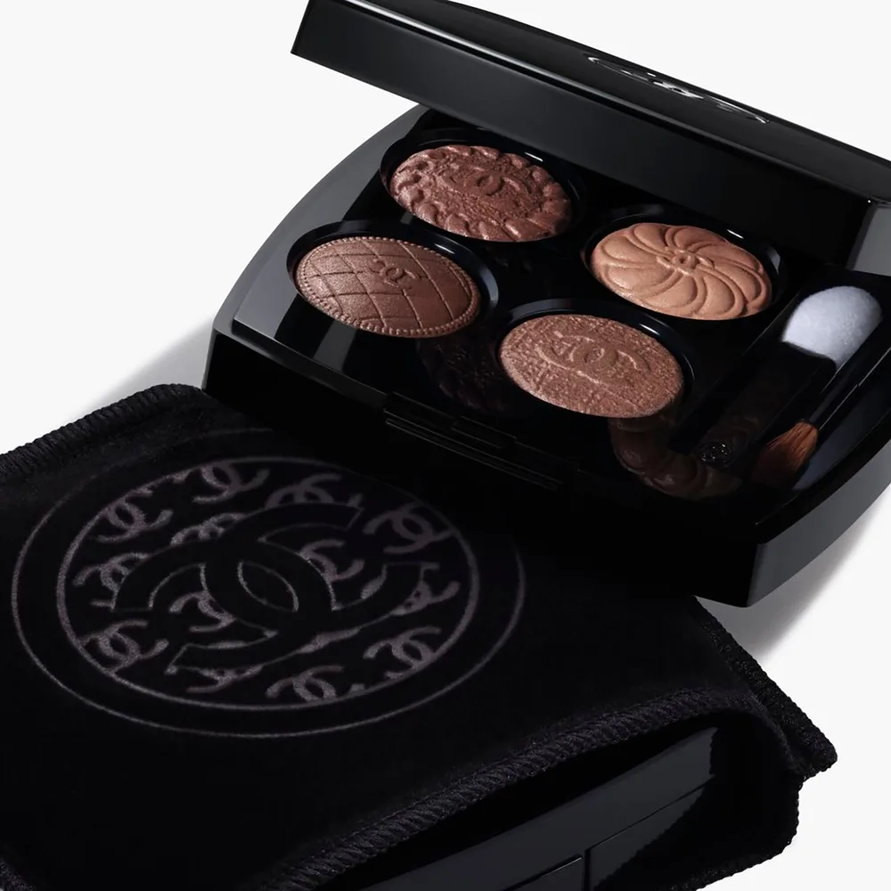 Chanel LES 4 OMBRES BOUTONS четырехцветные тени для век 2 г, оттенок Boutons Mademoiselle