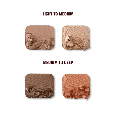 Charlotte Tilbury Filmstar Bronze Glow палетка для скульптурирования лица бронзер и хайлайтер Light/Medium 22,5 г