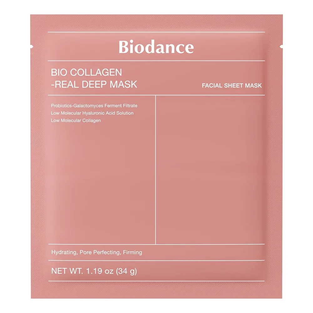 Biodance Real Deep Mask набор гидрогелевых масок для лица 4 шт, x 4