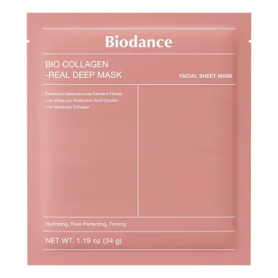 Biodance Real Deep Mask набор гидрогелевых масок для лица 4 шт, x 4