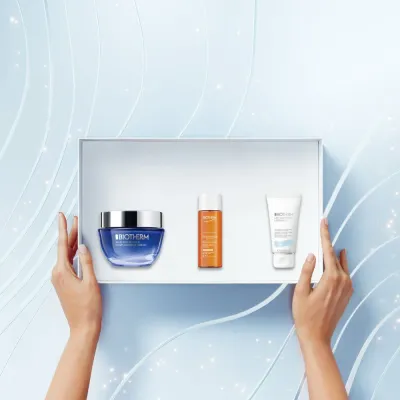 Biotherm Blue Therapy подарочный набор для лица и тела 50 мл + 50 мл + 30 мл