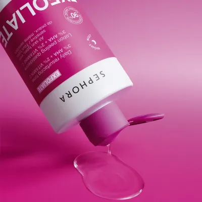 Sephora Collection EXFOLIATE лосьон для лица отшелушивающий ежедневный с AHA 3% и витамином C 2% 200 мл