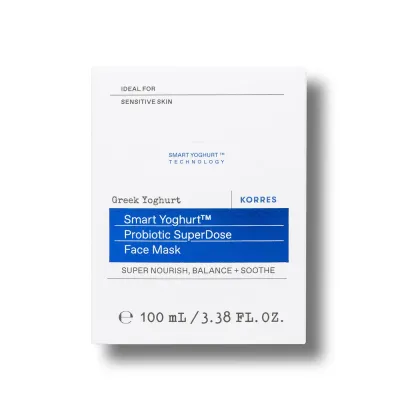Korres Smart Yoghurt маска для лица с пробиотиками, 100 мл