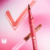 Sephora Collection Lip Tint Felt Liner карандаш-маркер для контура губ 1 мл, оттенок 01 Terracotta ink — фото 5
