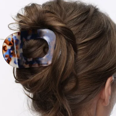 Sephora Collection Flat Claw Clip плоский зажим-краб для волос 1 шт, Płaska spinka для волос