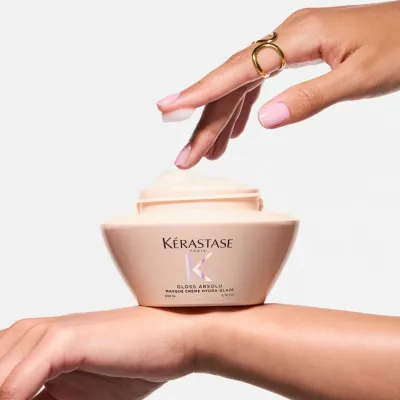 Kerastase Gloss Absolu маска для волос питательная для плотных и пушащихся волос 200 мл