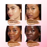 Too Faced Born This Way Super Glow жидкий хайлайтер-база для лица 30 мл, оттенок Bronzed Peach — фото 3