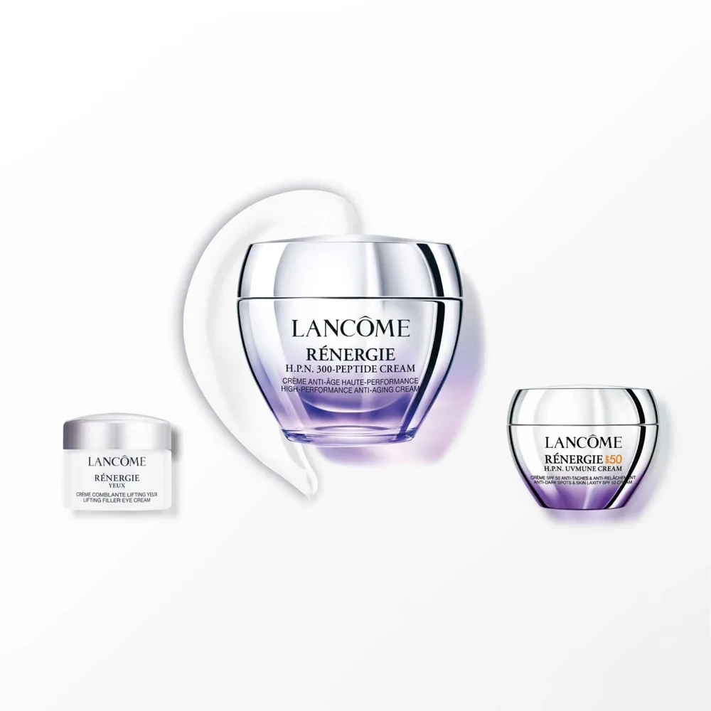Lancome Renergie H.P.N. 300-Peptide набор кремов для лица дневной, для глаз и с солнцезащитным фильтром 50 мл + 5 мл + 15 мл
