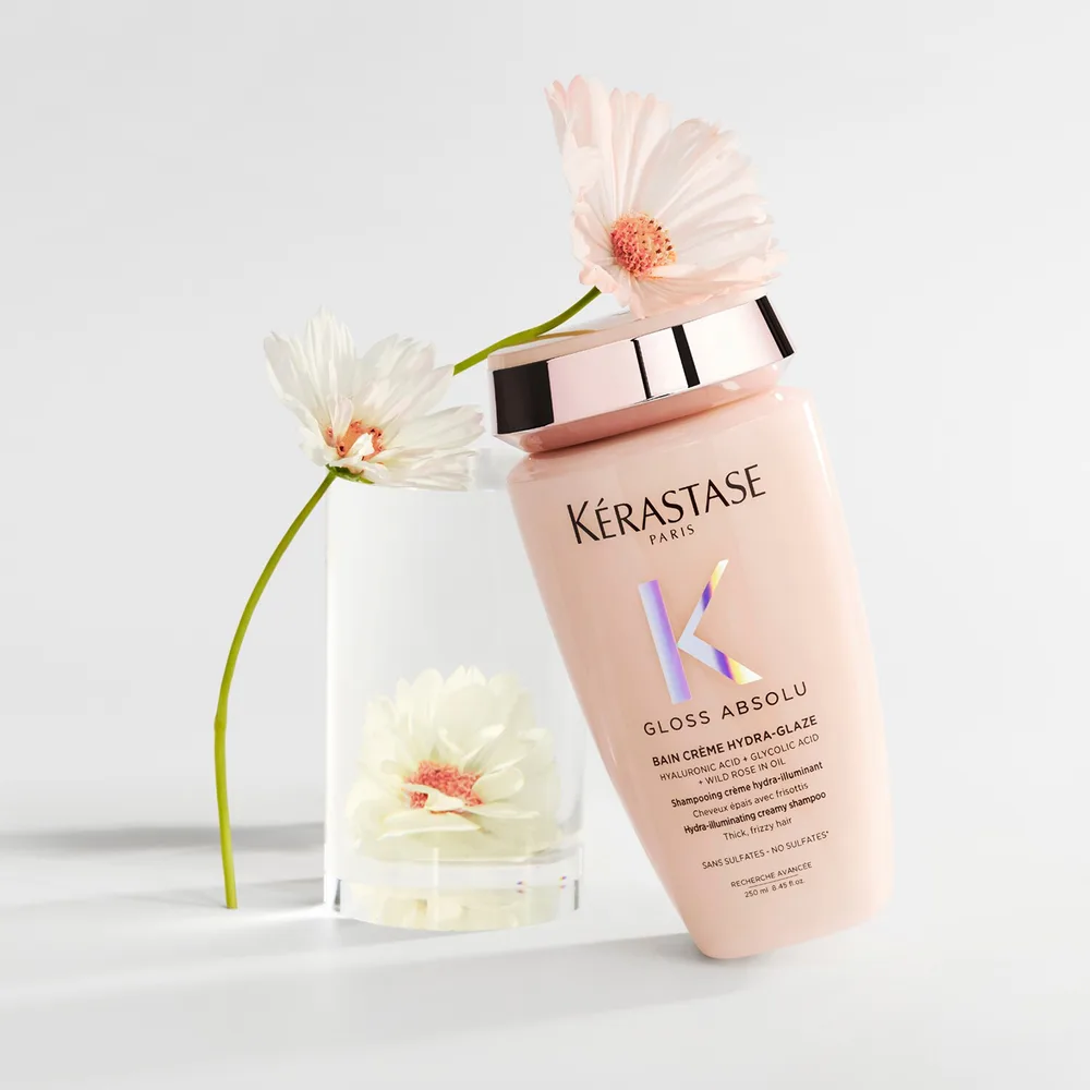 Kerastase Gloss Absolu обогащённый шампунь для плотных пушащихся волос