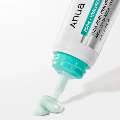 Anua PDRN Hyaluronic Acid 100 Moisture Cream крем для лица лёгкий увлажняющий 60 мл