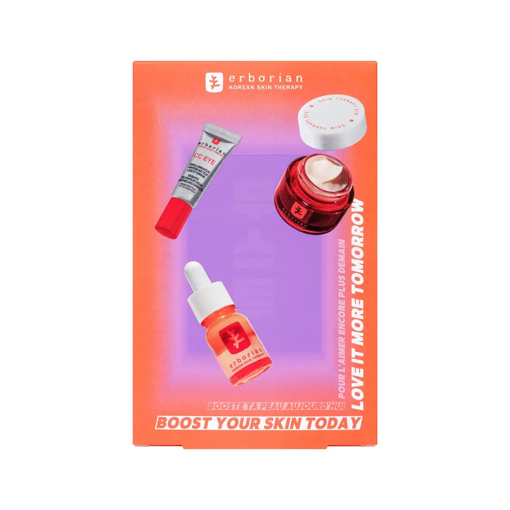 Erborian Skin Therapy Duo x CC Eye набор для ухода за лицом Clair 10 мл + 15 мл + 3 мл