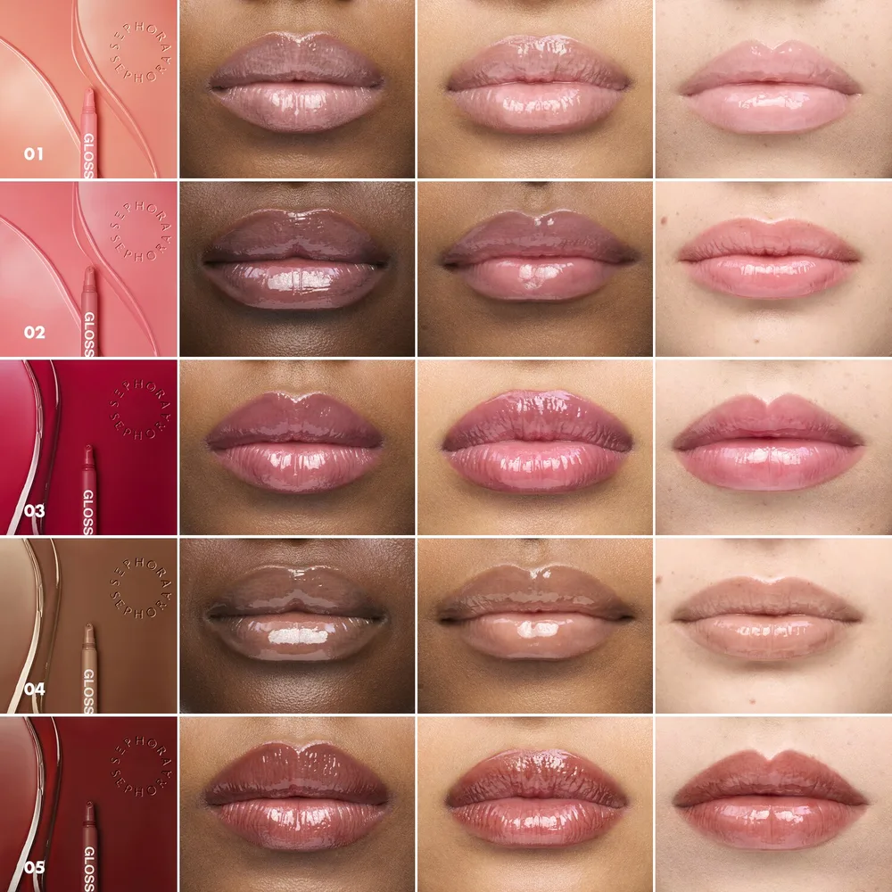 Sephora Collection GLOSS BALM цветной бальзам-блеск для губ 8 мл, оттенок 01 Pink satin