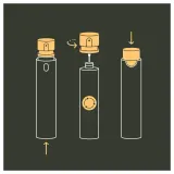Dyson Amino несмываемый уход-пенка для кожи головы, сменный блок 75 мл — фото 4