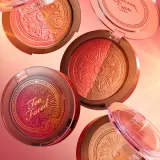 Too Faced Bronzer пудра-бронзер с розовым подтоном 8 г, оттенок Fuchsia Bunny — фото 4