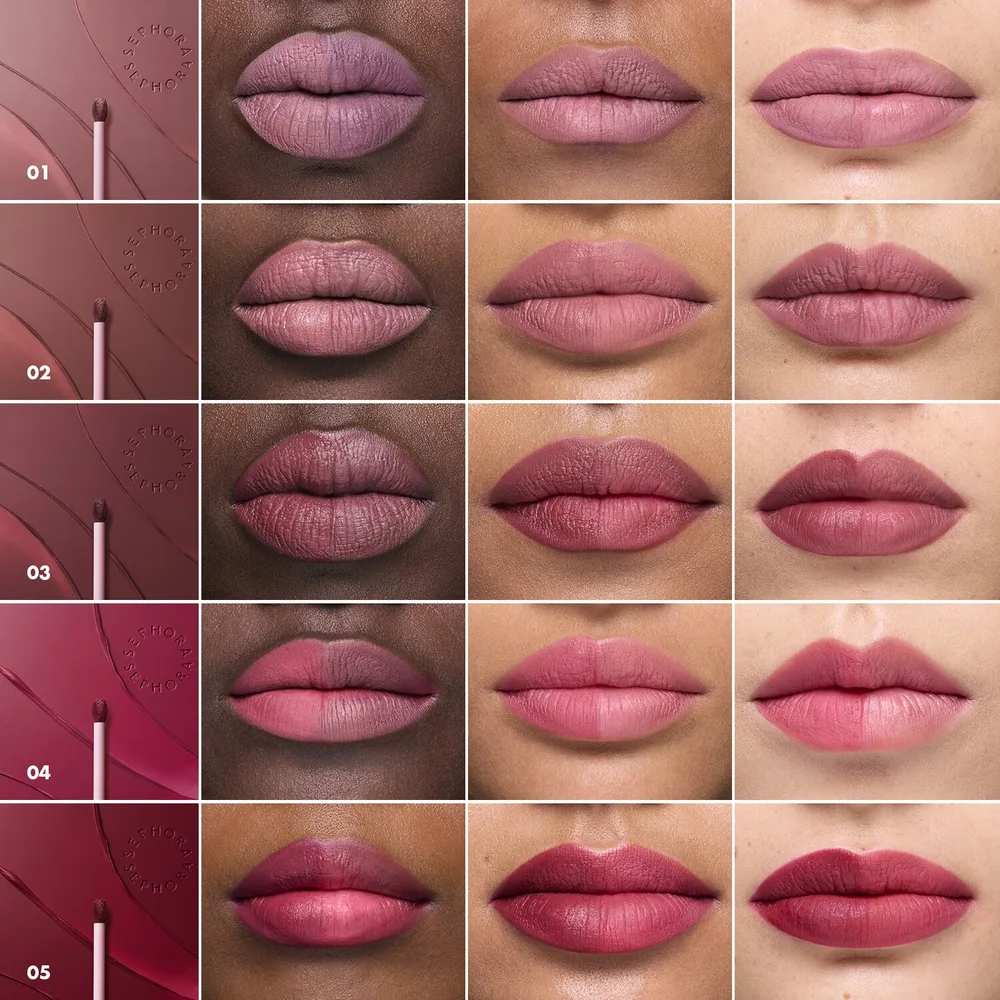 Sephora Collection Matte to Tint матовый тинт для губ, 6 мл, оттенок 01 Blush haze