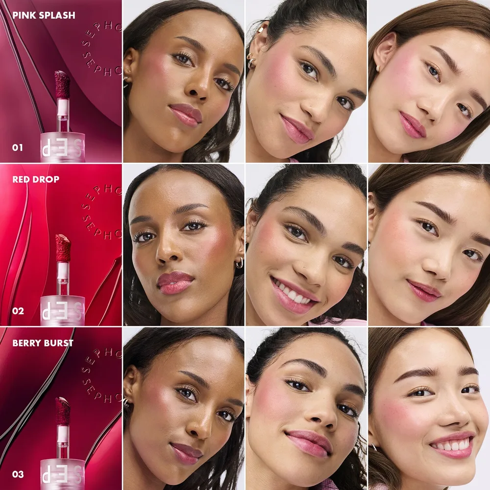 Sephora Collection Cheek and Lip Tint тинт для губ и щёк 8 мл, оттенок 01 Pink splash