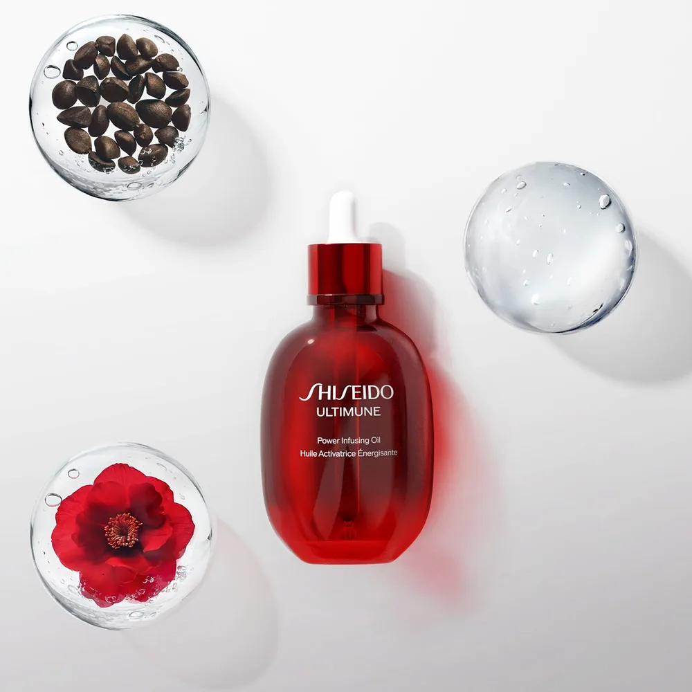 Shiseido Ultimune масло для лица, тела и волос 75 мл