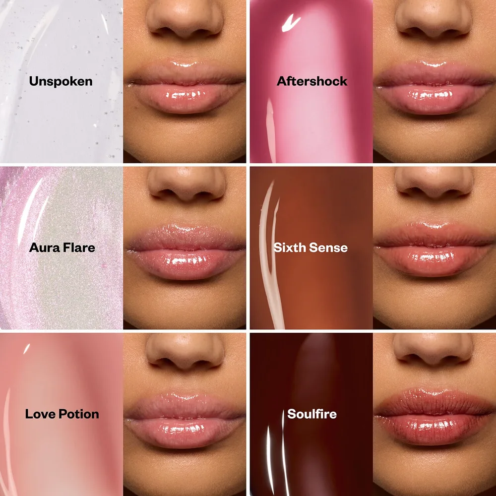 Kosas Lip Pulse блеск для губ с эффектом объёма 12,5 мл, оттенок Unspoken